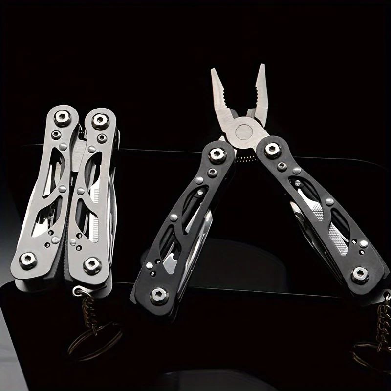 Мультітул "міні" - пасатижі, викрутки, ніж, пилка | мультитул