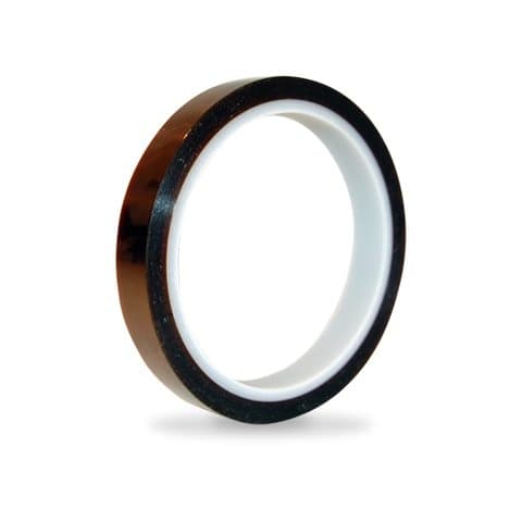 Термоскотч медный, 16 мм, 33 м | термостойкий скотч