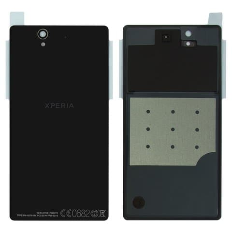 Задня кришка Sony C6602 L36h Xperia Z, C6603 L36i Xperia Z, C6606 L36a Xperia Z, чорна, Original (PRC) | корпус, задняя панель аккумулятора, АКБ, батареи