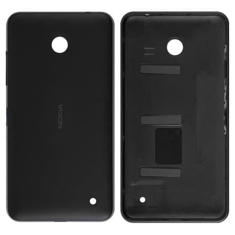 Задня кришка Nokia Lumia 630 Dual Sim, Lumia 635, чорна, Original (PRC), с боковыми кнопками, Original (PRC) | корпус, задняя панель аккумулятора, АКБ, батареи