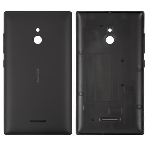 Задня кришка Nokia XL Dual Sim, чорна, с боковыми кнопками, Original (PRC) | корпус, задняя панель аккумулятора, АКБ, батареи