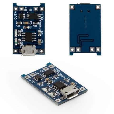 ���������� ������ Li-ion ������������ MP1405 (03962A), (Micro-USB ���� 5V), ����� 1 A