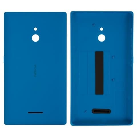 Задня кришка Nokia XL Dual Sim, блакитна, с боковыми кнопками, Original (PRC) | корпус, задняя панель аккумулятора, АКБ, батареи