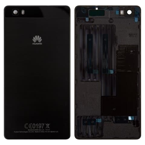 Задня кришка Huawei P8 Lite, ALE-L21, чорна, Original (PRC) | корпус, задняя панель аккумулятора, АКБ, батареи