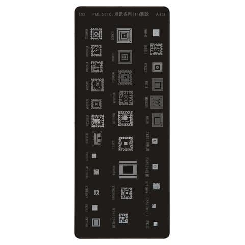 BGA-�������� A428, SC6820, SC6600, PM8110, PM8029, MT6572A, MT6320, MT6290MA, MT6225A, MT6223, MT6169V, 32 in 1