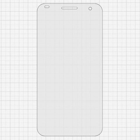 Захисне скло Huawei Ascend G7, сумісне з чохлом | Закаленное защитное стекло