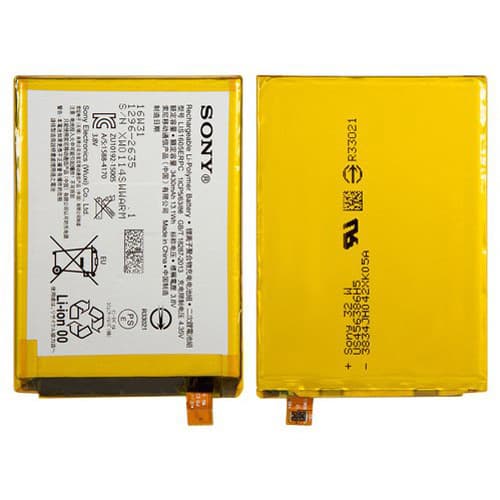 Акумулятор Sony E6833 Xperia Z5+ Premium Dual, E6853 Xperia Z5+ Premium, E6883 Xperia Z5+ Premium DualВ, LIS1605ERPC, Original (PRC) | 3-12 міс. гарантії | АКБ, батарея, аккумулятор