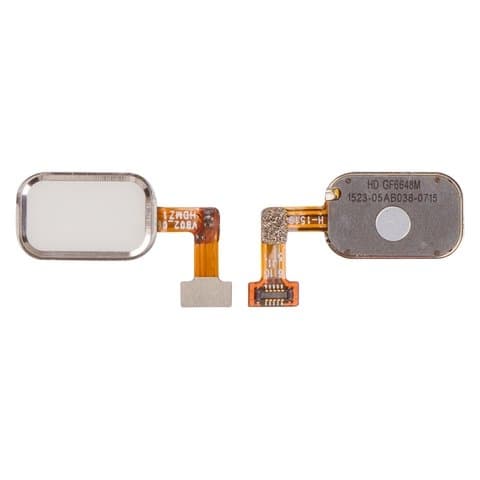 Шлейф Meizu MX4 Pro, кнопки HOME (меню), білий, Original (PRC)