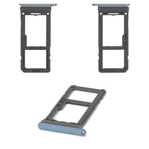 ������ (�����) SIM-����� Samsung SM-G955 Galaxy S8 Plus, �������, � ���������� ����� ������, Coral Blue, single SIM, Original (PRC) | ��������� ���-�����