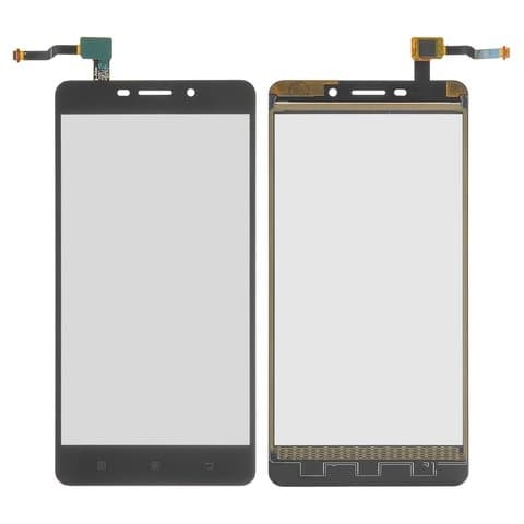 Тачскрин Lenovo A5500, чорний | Original (PRC) | сенсорное стекло, экран