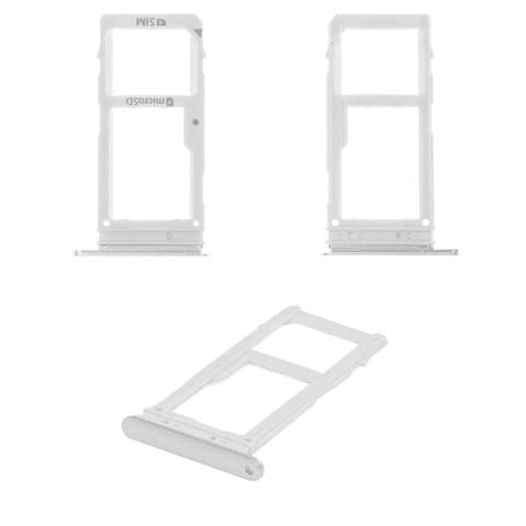 ������ (�����) SIM-����� Samsung SM-A530 Galaxy A8 (2018), SM-A730 Galaxy A8 Plus (2018), ����, � ���������� ����� ������ (MMC), SIM2, dual SIM, Orchid gGray, Original (PRC) | ��������� ���-�����