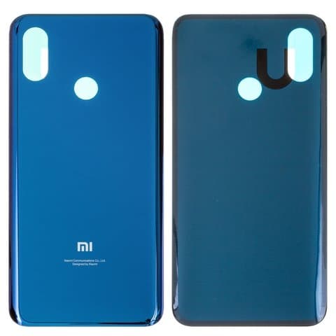 Задня кришка Xiaomi Mi 8, M1803E1A, синя, Original (PRC) | корпус, задняя панель аккумулятора, АКБ, батареи