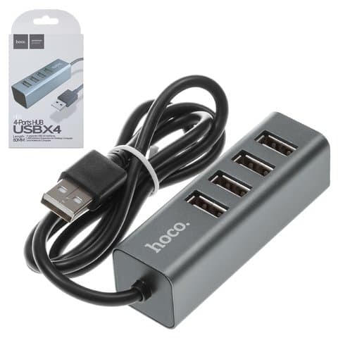 USB-��� Hoco HB1, 80 ��, 4 �����, ����, #6957531038139