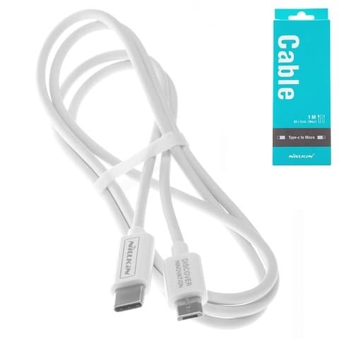 USB-������ Nillkin, Type-C �� Micro-USB, 100 ��, 2.1 �, ����
