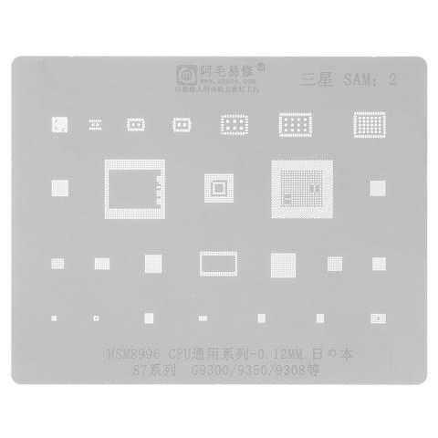 BGA-�������� SAM:2 Samsung SM-G930F Galaxy S7, MSM8996, 27 in 1