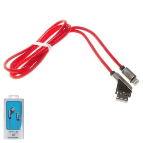 USB-������ Konfulon S68, Lightning, 2.1 �, 100 ��, �-��������, � ���������� �������, �������