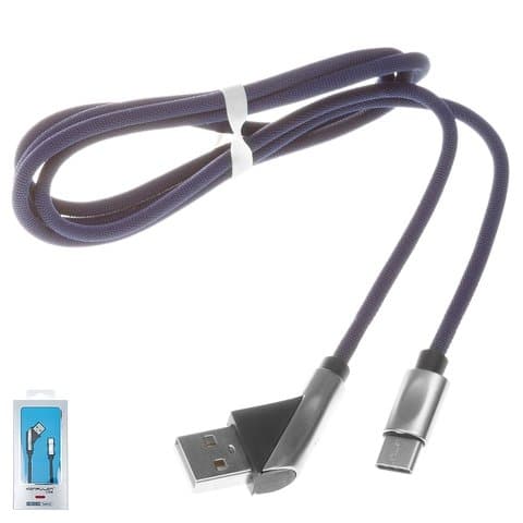 USB-������ Konfulon S69, Type-C, 2.1 �, 100 ��, �-��������, � ���������� �������, �����