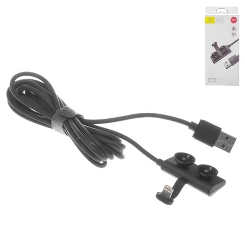 USB-������ Baseus, Lightning, 200 ��, � ����������, 1,5�, ������, #CALXP-B01