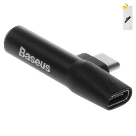 ������� Baseus L41, Type-C �� 3.5 ��, 2 � 1, 1�, �� ������������ ������� ��������� TRRS 3.5 ��, ������, #CATL41-01