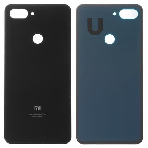 Задня кришка Xiaomi Mi 8 Lite, M1808D2TG, чорна, Midnight Black, Original (PRC) | корпус, задняя панель аккумулятора, АКБ, батареи