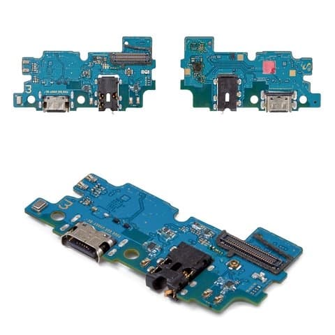 Плата зарядки Samsung SM-A305 Galaxy A30, шлейф коннектора зарядки, коннектора наушников, с микрофоном, Original (PRC)