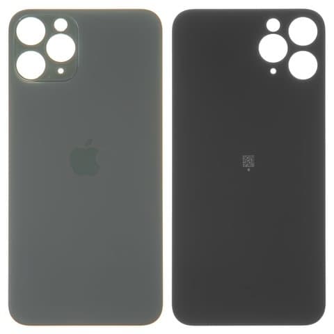 Задня кришка Apple iPhone 11 Pro Max, сіра, Matte Space Gray, не потрібно знімати скло камери, big hole, Original (PRC) | корпус, крышка аккумулятора, АКБ, батареи