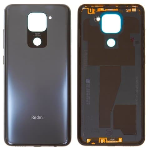 Задня кришка Xiaomi Redmi Note 9, M2003J15SC, M2003J15SG, M2003J15SS, чорна, Original (PRC) | корпус, задняя панель аккумулятора, АКБ, батареи