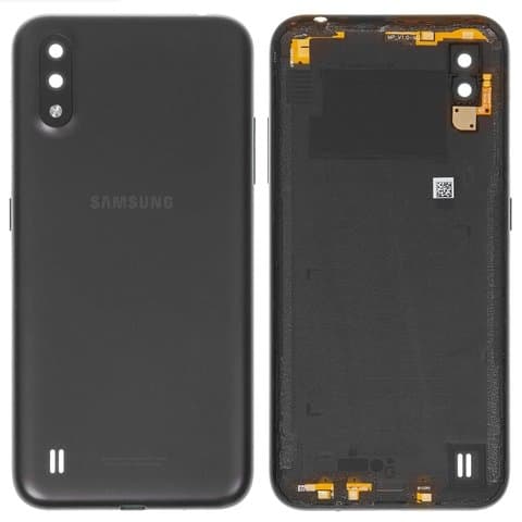 Задня кришка Samsung SM-A015 Galaxy A01, чорна, Original (PRC) | корпус, задняя панель аккумулятора, АКБ, батареи
