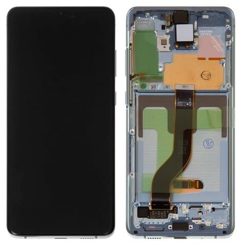 ������� Samsung SM-G985 Galaxy S20 Plus, SM-G986 Galaxy S20 Plus 5G, �����, Aura Blue | � ��������� | � �������� ����� | Original (������-�����), GH82-22134D, GH82-22145D | ���������� ������, �����