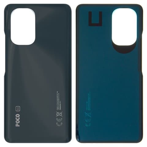 Задня кришка Xiaomi Poco F3, Redmi K40, чорна, Arctic Night Black, Original (PRC) | корпус, задняя панель аккумулятора, АКБ, батареи