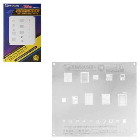 BGA-�������� Mechanic iTin 18 ��� Apple iPhone XR, iPhone XS, iPhone XS Max, baseband RF