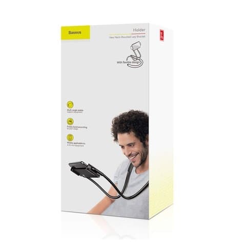 ������ Baseus Neck-Mounted Lazy Bracket, ������, �� ���, #SUJG-ALR01 | ���������