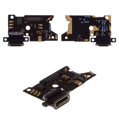 Плата зарядки Xiaomi Mi Note 3, шлейф коннектора зарядки, с микрофоном, High Copy