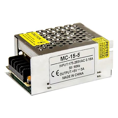 ���� ������� ������������ ���� 5 �, 3 A, 15 �� PSM�5VDC-3A-15W