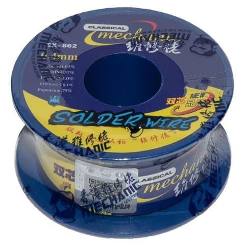 ������ Mechanic SX-862, Sn 63%, Pb 37%, ���� 1-3%, 0,4 ��, 60 �