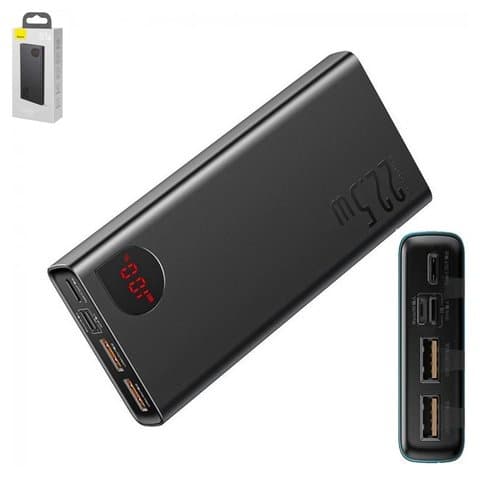 Power bank Baseus Adaman, 20000 mAh, � ��������, ������, Quick Charge, 22.5 ��, #PPAD000101