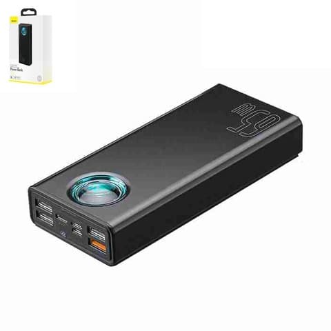 Power bank Baseus Amblight, 30000 mAh, � ��������, c �������, ������, Quick Charge, 65 ��, #PPLG-A01