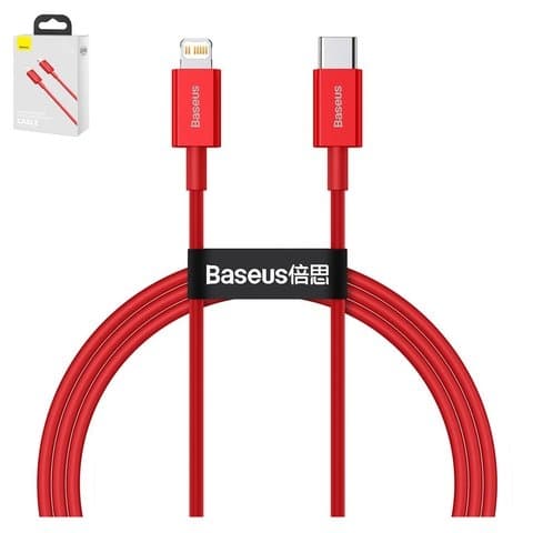 USB-������ Baseus Superior, Type-C �� Lightning, 100 ��, �����������, �������, 20 ��, #CATLYS-A09