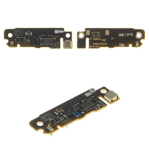 Плата зарядки Xiaomi Mi Note 10 Lite, Mi Note 10 Lite, Mi Note 10 Pro, M2002F4LG, шлейф коннектора зарядки, с микрофоном, Original (PRC)