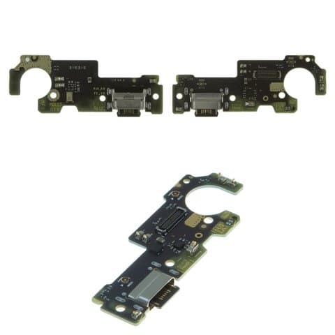 Плата зарядки Xiaomi Poco M3 Pro, шлейф коннектора зарядки, с микрофоном, Original (PRC)