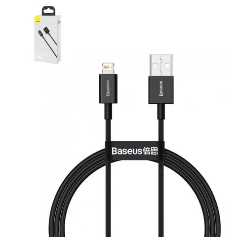 USB-������ Baseus, Lightning, 100 ��, �����������, ������, 2,4 �, #CALYS-A01
