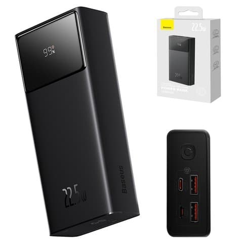 Power bank Baseus Star-Lord Digital, 20000 ���, � USB ������� ���-C, ������, Fast Charge, 22,5 ��, #PPXJ060001