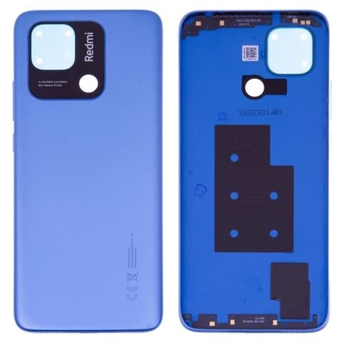 Задня кришка Xiaomi Redmi 10C, 220333QAG, 220333QBI, 220333QNY, 220333QL, синя, Ocean Blue, Original (PRC) | корпус, задняя панель аккумулятора, АКБ, батареи