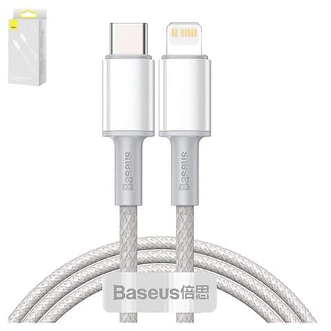 USB-������ Baseus High Density Braided, Type-C �� Lightning, 100 ��, 20 ��, ����, #CATGD-02