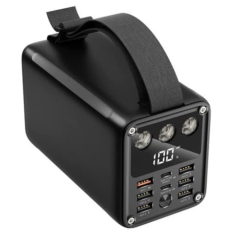 Power bank Konfulon A28Q, 60000 mAh, Power Delivery, 22.5 ��, Quick Charge 3.0, ������