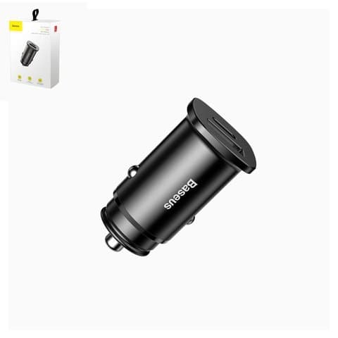 ������������� �������� ������� Baseus PPS Car Charger, ������, Quick Charge, 30 ��, 2 �����, 12-24 B, #CCALL-AS01 | �������, �������� ����������