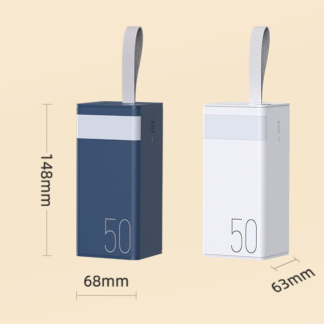 Power bank Remax RPP-321, 50000 mAh, 20 ��, 2 USB, 1 Type-C, � ��������, � ���������, �����