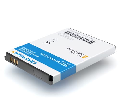 ���������� Acer be Touch E100, be Touch E101, be Touch E200, A7BTA040H, Craftmann, 1100 mAh, | 1 ��. ������ | ���, �������, �����������