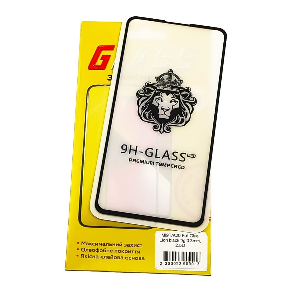 ������� ���� Xiaomi Mi 9T, Mi 9T Pro, Redmi K20, Redmi K20 Pro, M1903F10G, M1903F11G, M1903F10I, M1903F11I, �����, Lion, 0.3 ��, 2.5D, iNobi, Full Glue, ���� �� ��� ��������, ������ � ������ | ���������� �������� ������