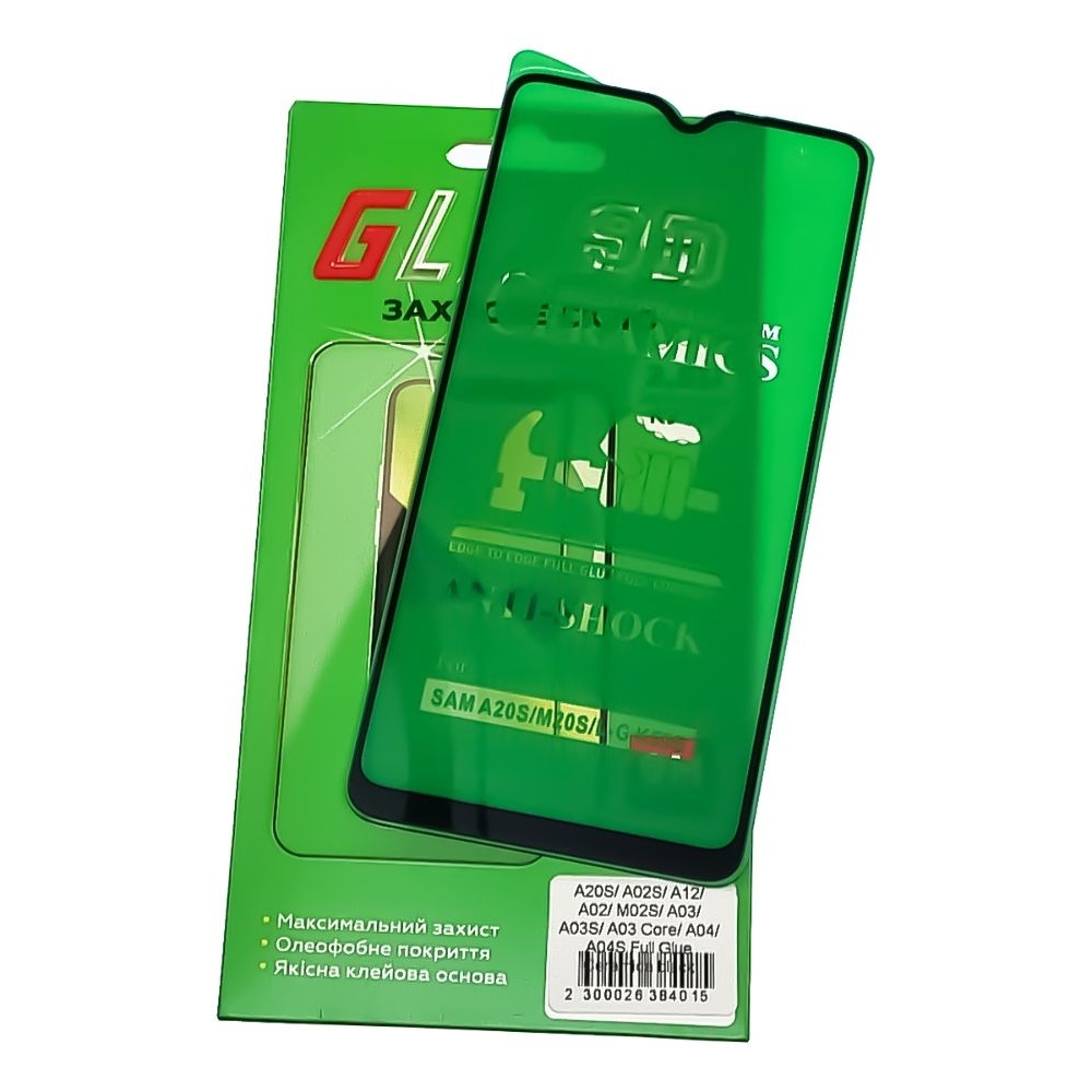 �������� ������ Samsung SM-A022 Galaxy A02, SM-A025 Galaxy A02s, SM-A032 Galaxy A03 Core, SM-A037 Galaxy A03s, SM-A125 Galaxy A12, SM-A207 Galaxy A20s, SM-A426 Galaxy A42 5G, SM-M025 Galaxy M02s, SM-M127 Galaxy M12, Full Glue (���� �� ���� ������� ������), Ceramics, ������
